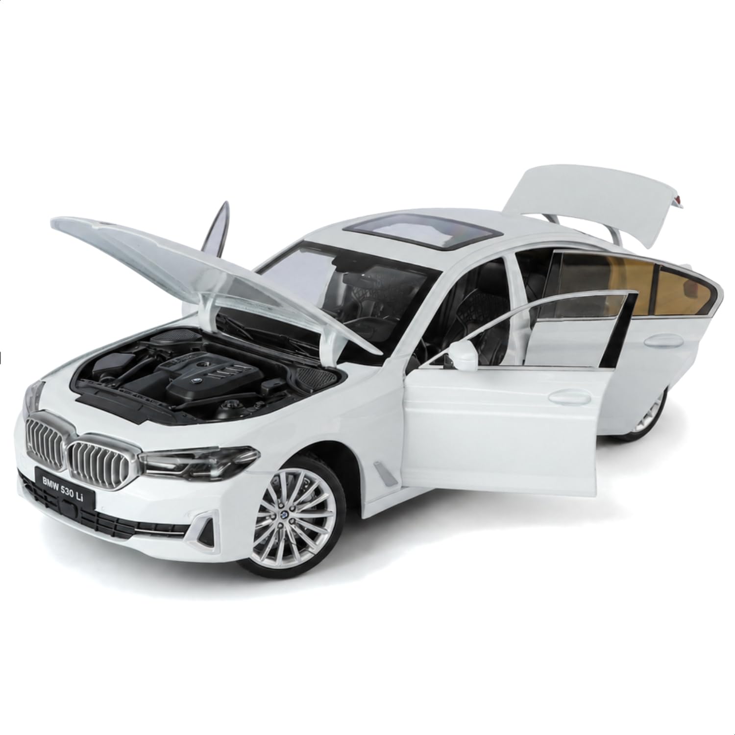 Amazon.co.jp: Heimanba 1/18 BMW 5シリーズ LCI／ ミニカー ダイ