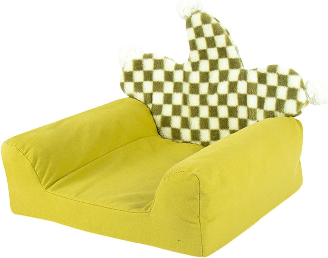 Cat Sofa Bed Cat Bed for Indoor Cats Cat Couch Bed Comfortable Warm Indoor Cats Kennel Puppy Houses Pet Animal House, Cat Sofa/1227 (Color : Cat Sofa, Size : Optional)