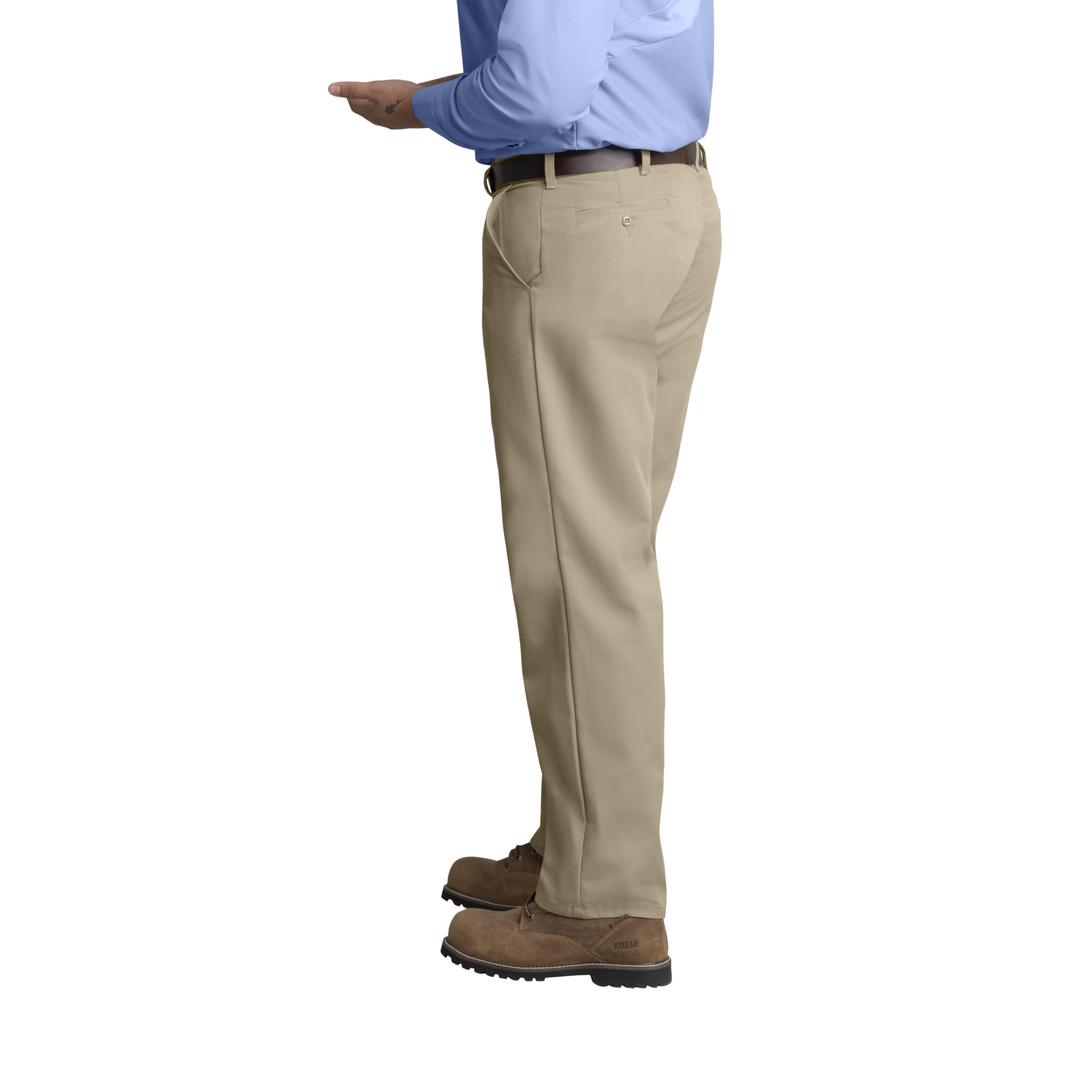 Red Kap Stain Resistant, Flat Front Work Pants - Spodnie robocze Mężczyźni