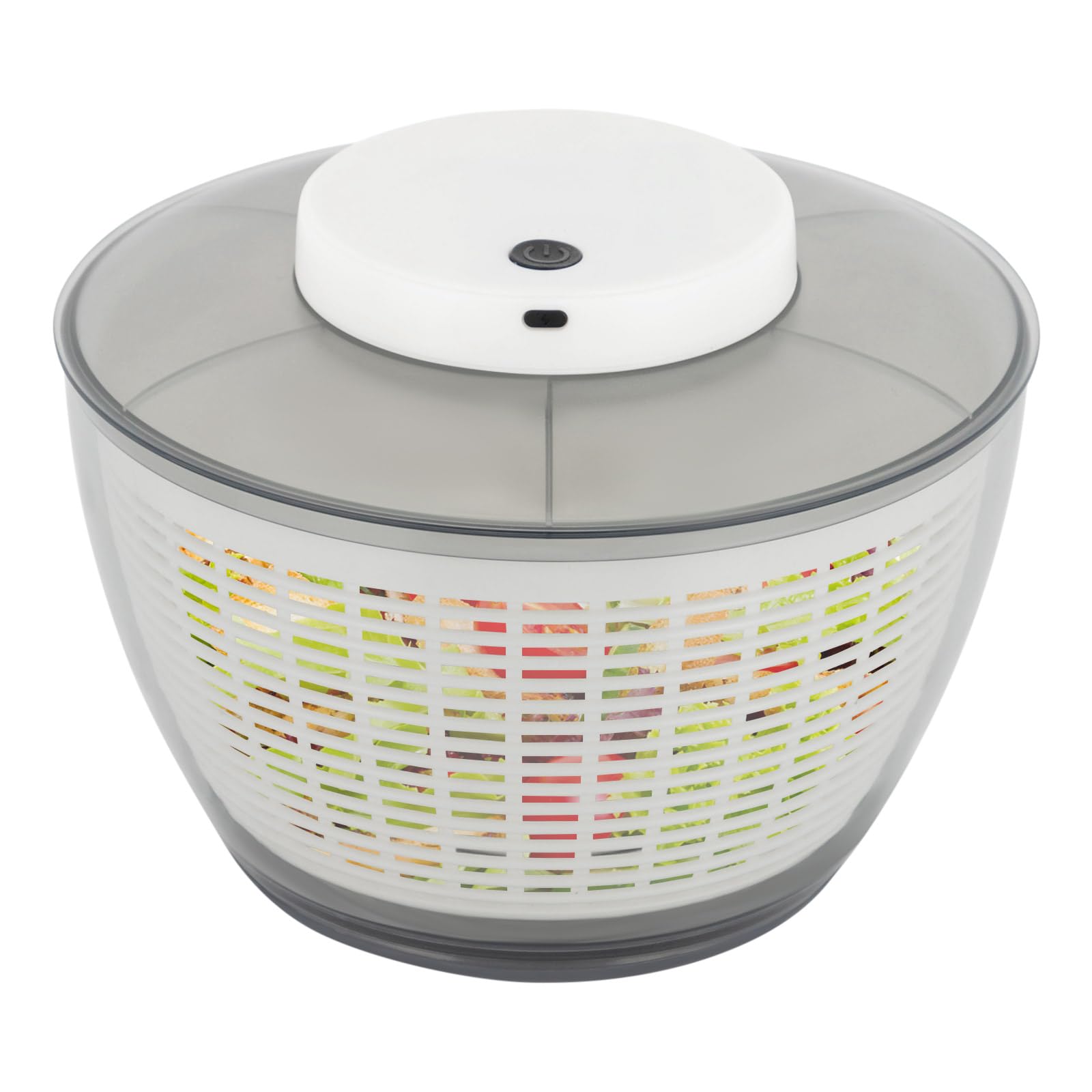 Disidratatore alimentare DC 5 V, macchina per asciugatrice elettrica con cavo USB, 500 giri/min, centrifuga per insalata, 4,75 l, per frutta e verdura, 24,4 x 18,5 cm, grande centrifuga automatica per