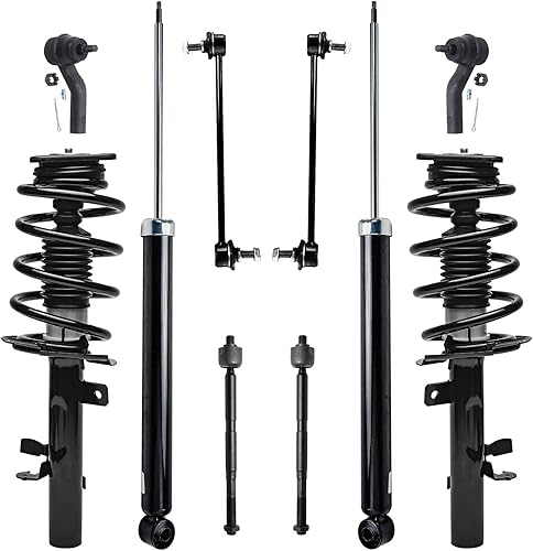 Miniatura 91 de Detroit Axle - Kit de puntales delanteros de 6 piezas para Chevrolet Aveo Aveo5 Pontiac G3 Wave, barra estabilizadora, varillas de acoplamiento