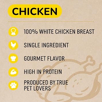 Life Essentials by Cat-Man-Doo | Freeze Dried Chicken Treats | 2oz Bag