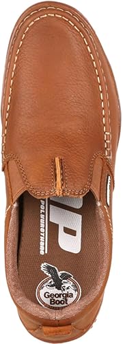 Miniatura 6 de Georgia Boot Cedar Falls Moc-Toe sin cordones, Marrón