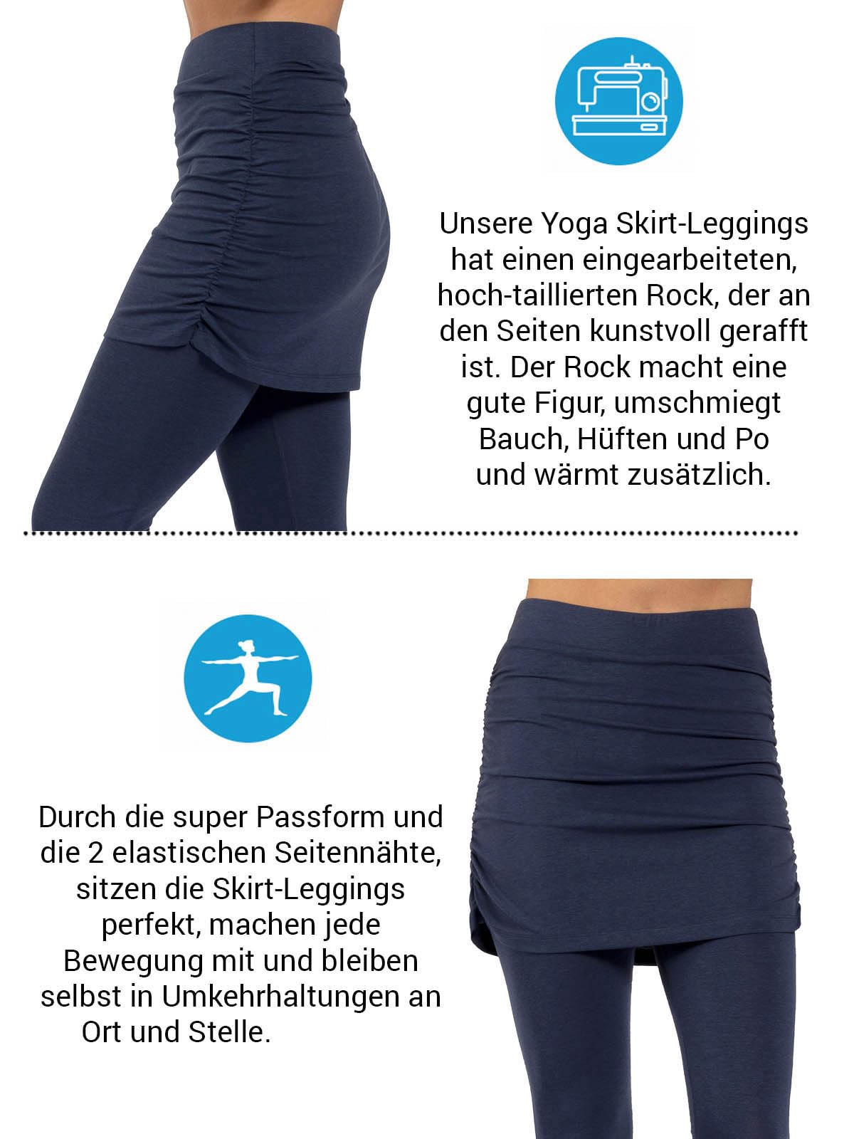 Magadi Yoga Rock Leggings Lara aus Naturmaterial