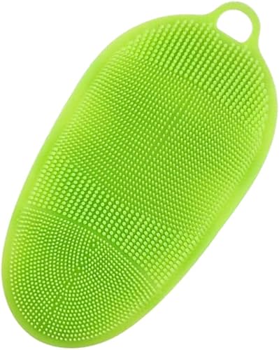 Miniatura 7 de Healifty Juego de 2 guantes de baño para exfoliar y masajear la piel, guantes de ducha para limpieza profunda y uso de spa, cepillo de baño suave