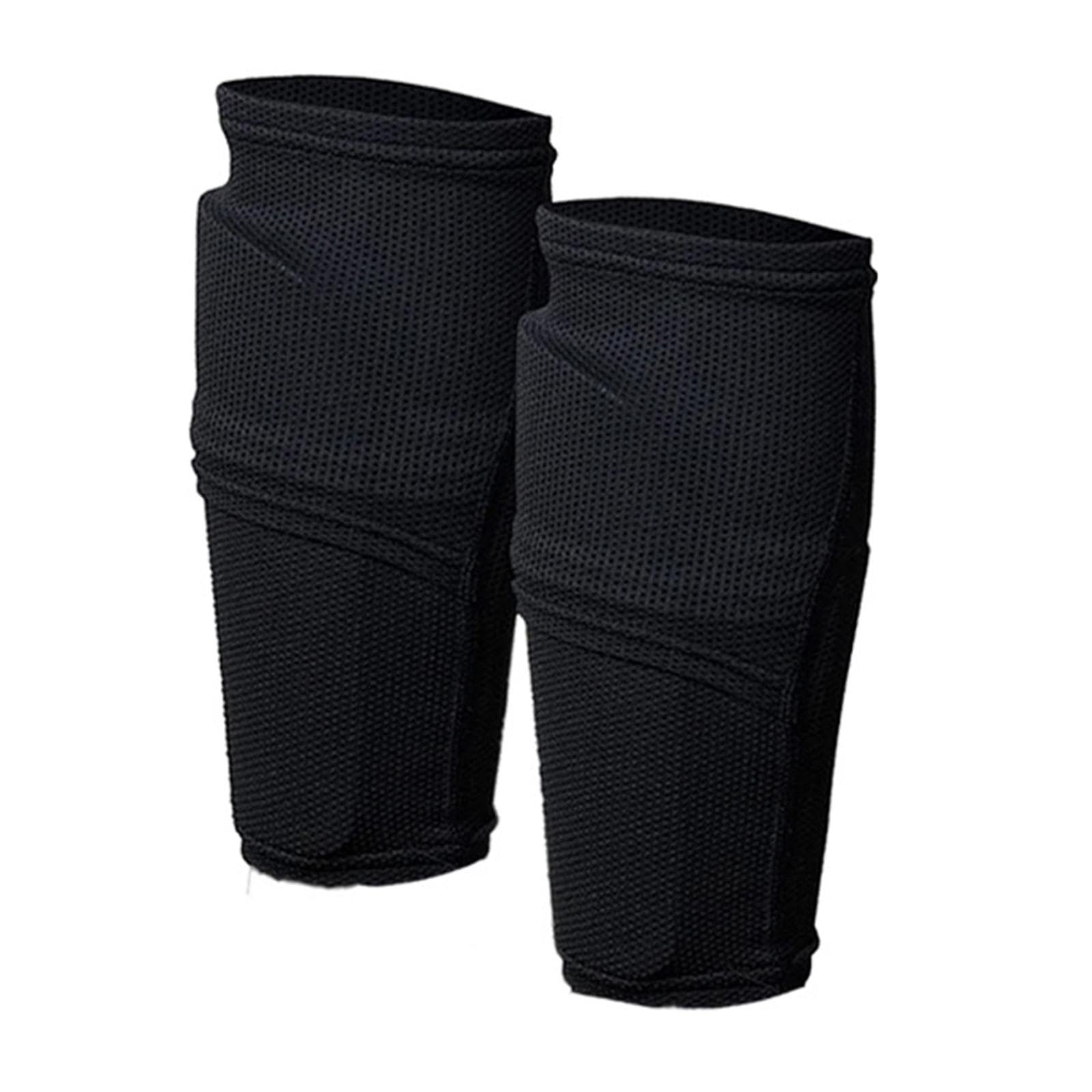 Soccer Shin Guard Socks Warm Shine Pads for Running Kicking Ball Kids S| Protective Gear| Clothing Shoes & Accessories | Team Sports |Sporting Goods-image-9