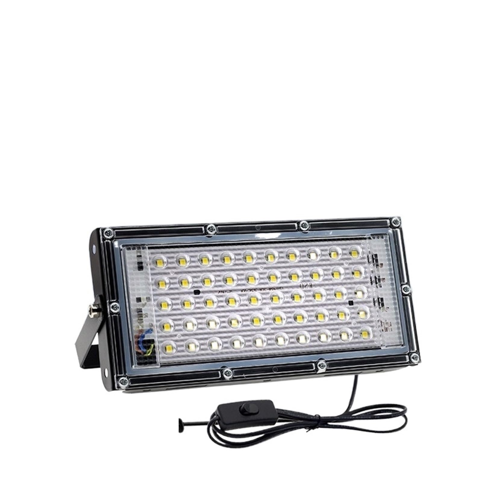 LED Flood Light, Led Reflectors for Outdoor Landscape Light RGB Disco Waterproof Parties Floodlight Garden Work Searchlight(White Light,50W)