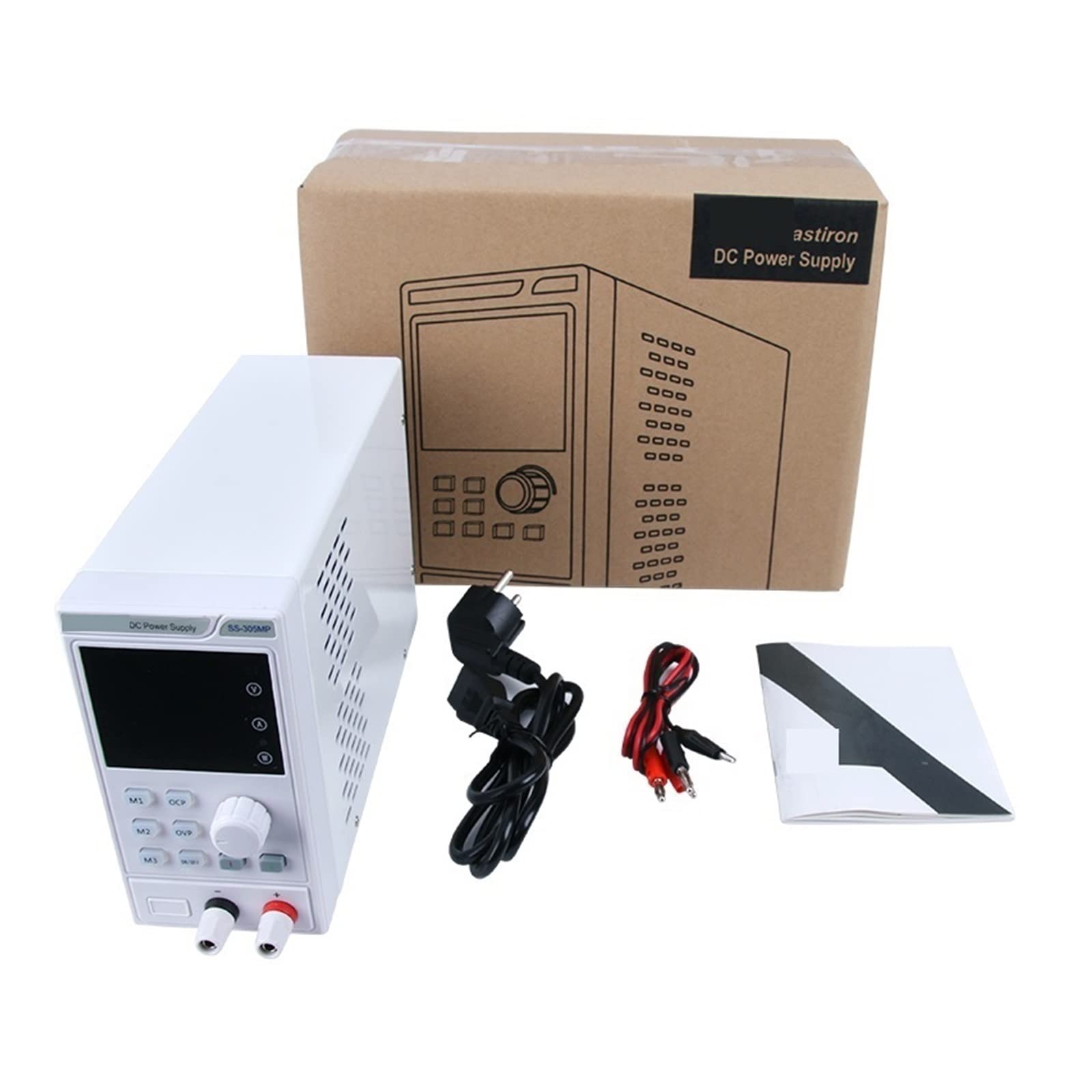 Variables DC-Netzteil mit Speicherfunktion 40 A 20 V 300 W Laborprogrammierbare Laborbank-Netzteilquelle Einstellbar(SS-305MP)