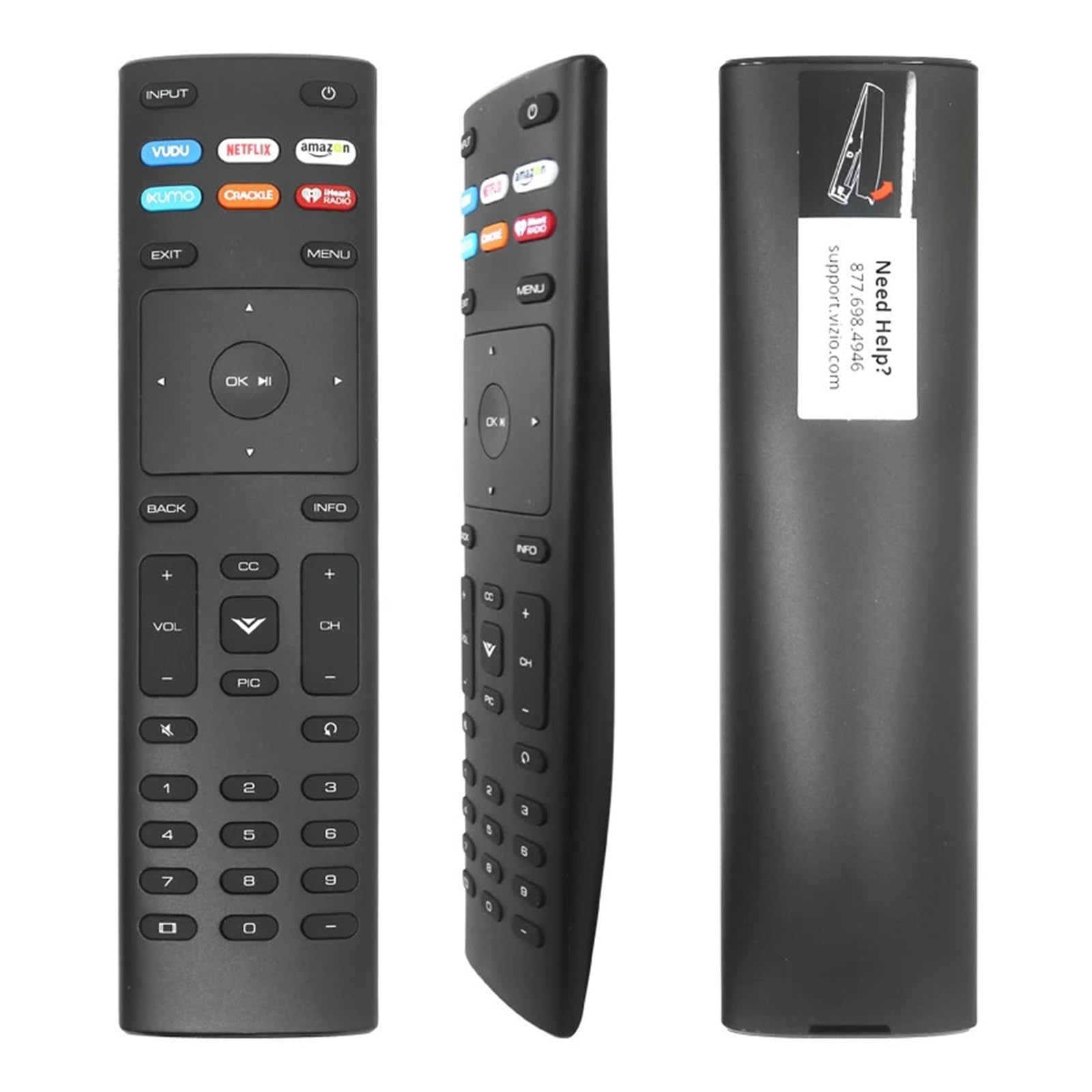 1PC XRT29X XRT260 XRT270 Telecomando vocale for VIZIO V555J01 D50X-G9 M55Q6-J01 LED HD 4K 3D Smart TV XRT139 A Infrarossi(XRT29X-Original)
