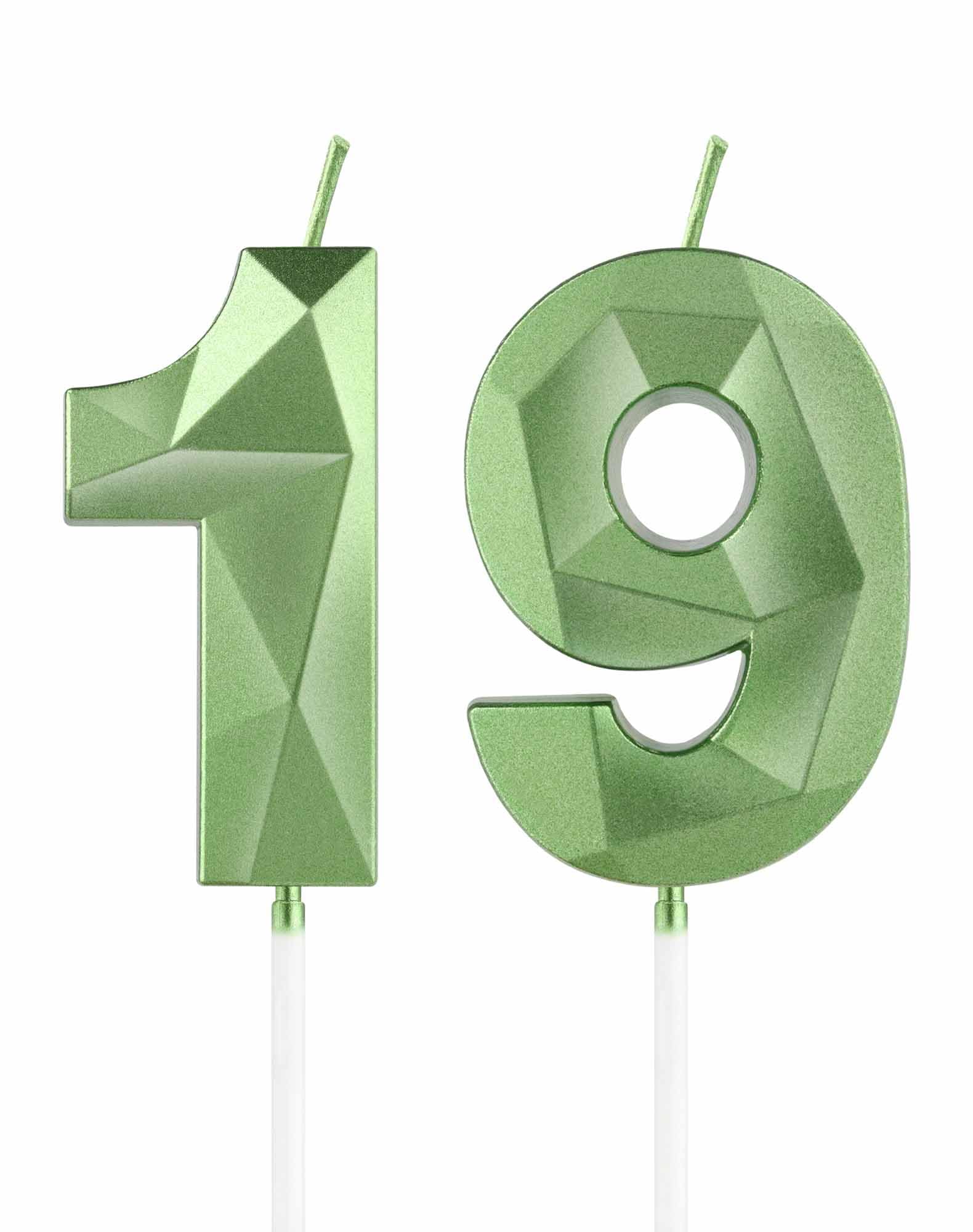Royal Blue 13th Birthday Candles, 3D Number 13 Candle for Cake, Boy Girl 13th Birthday Decorations,Sapphire Candle Topper Blue Cake Decorations for Birthday Party Wedding Anniversary Supplies — view 155