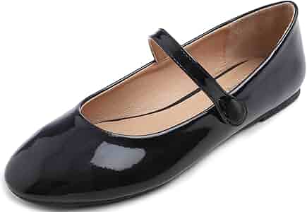 Amazon.com | FEVERSOLE Women's Mary Jane Fashion Round Toe