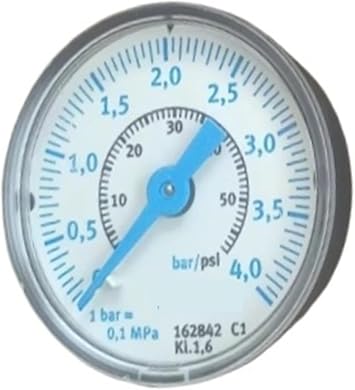 Pressure Gauge, MAP-40-4-1/8-EN 162842, Hydraulic Pressure Gauge