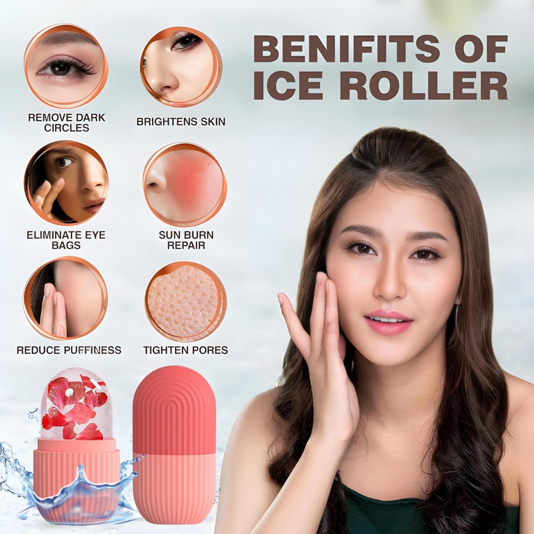 ANTIL'S Ice Roller - Glowing Skin & Relaxing Face Massage -5