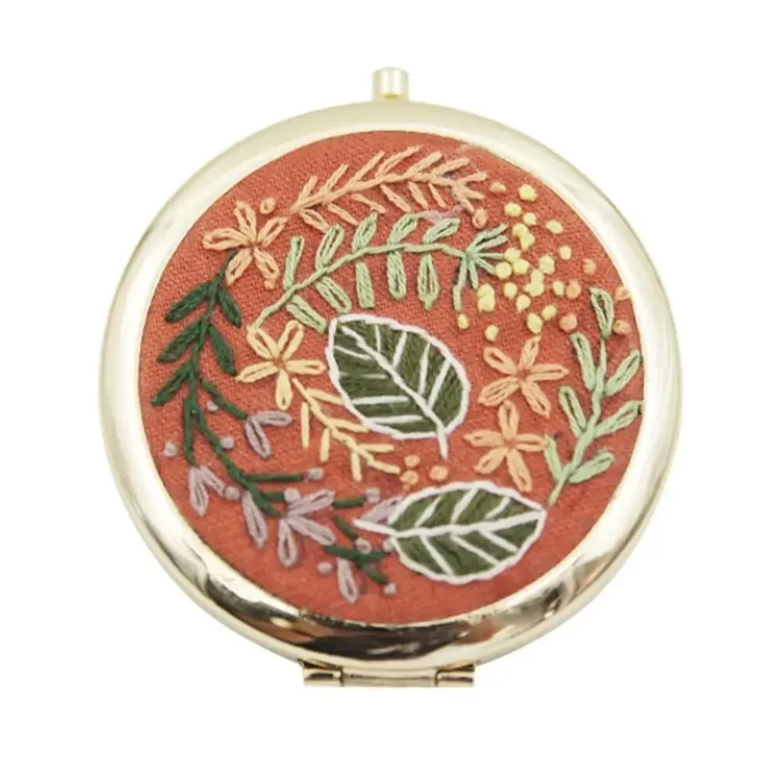 LKLNKVL embroidery, Embroidery Kit，Handcraft Needlework Cross Stitch Kit Double-Sided Mirror Material Package(Color 04)