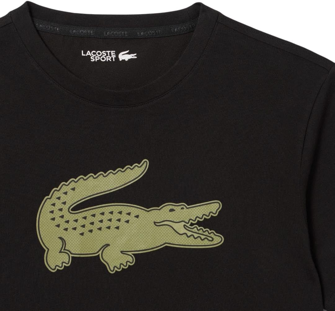 Lacoste Mens Ultra Dry XXL Logo T-Shirt - Image 7