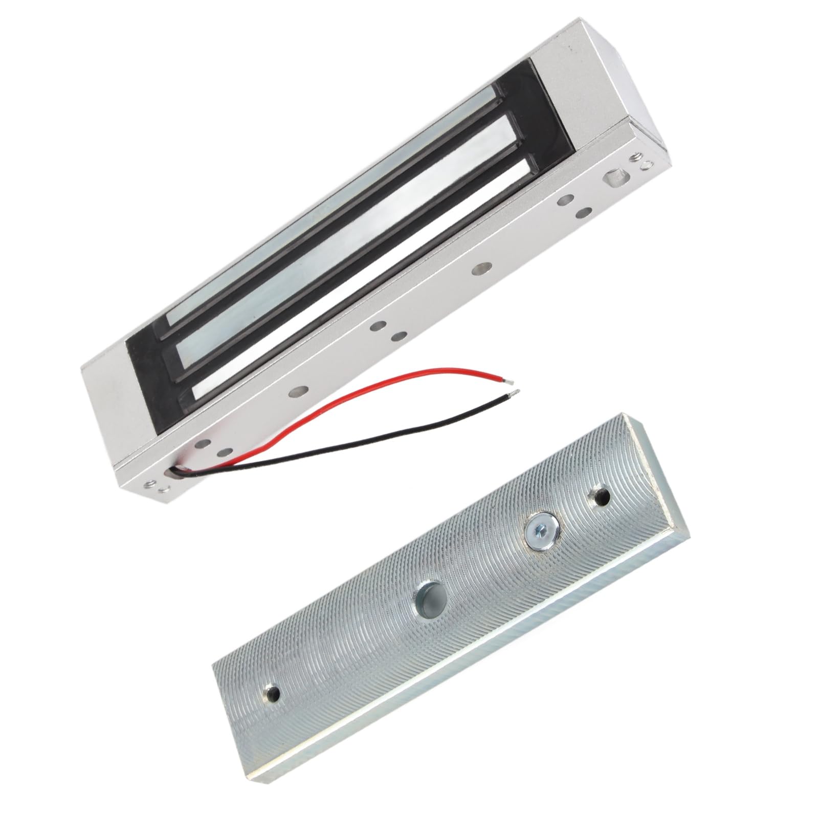 Serratura elettromagnetica incasso, forza di tenuta 180 kg (396 libbre), serratura magnetica elettrica incorporata 24 V per di controllo accessi