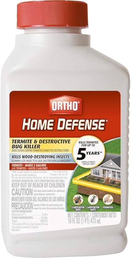 Amazon.com: Ortho Home Defense Termite & Destructive Bug Killer, 16 oz ...