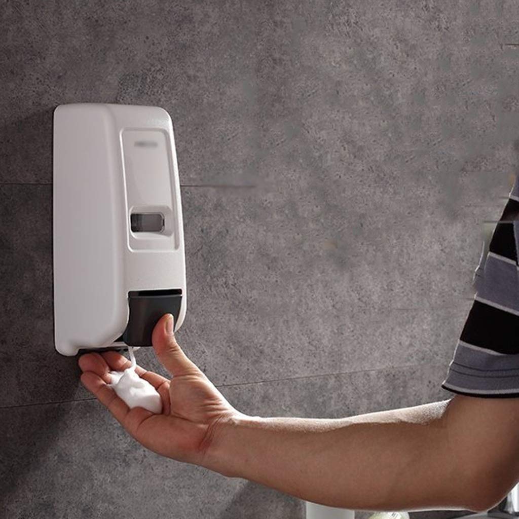 Sapone dispenser-parete dispenser schiuma sapone manuale monotesta bottiglia contenitore di pressa liquido mobilia Macchina usata