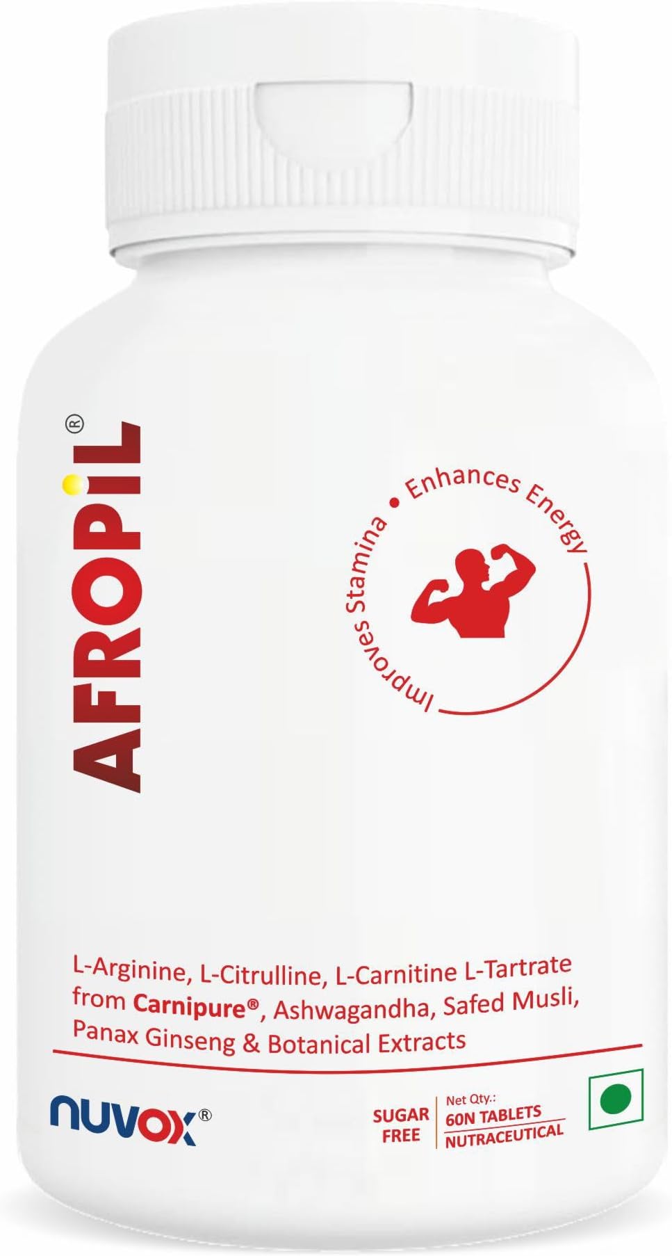 Nuvox Afropil enriched with Ashwagandha