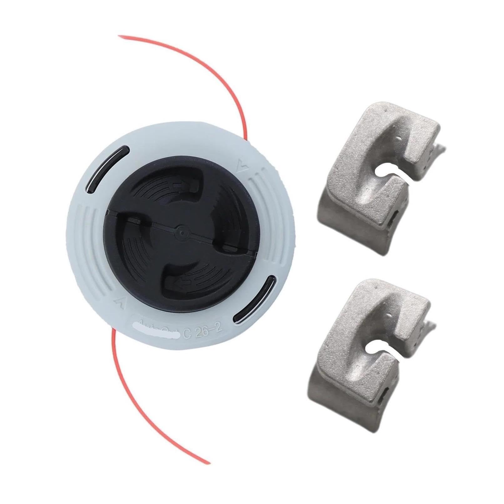 Cabezal De Corte C26-2, Compatible Con Desbrozadoras Stihl,FS55 FS56 FS70 FS80 FS85 FS89 FS90 FS94 FS100 FS120 FS130 FS240 FS250 FS260R FR130