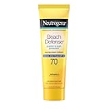 Beach Defense Water Resistant Sunscreen Body Lotion with Broad Spectrum SPF 70, Oil-Free, PABA-Free & Fast-Absorbing, Oxybenzone-Free, Travel Size, 1 oz, 48 Pack