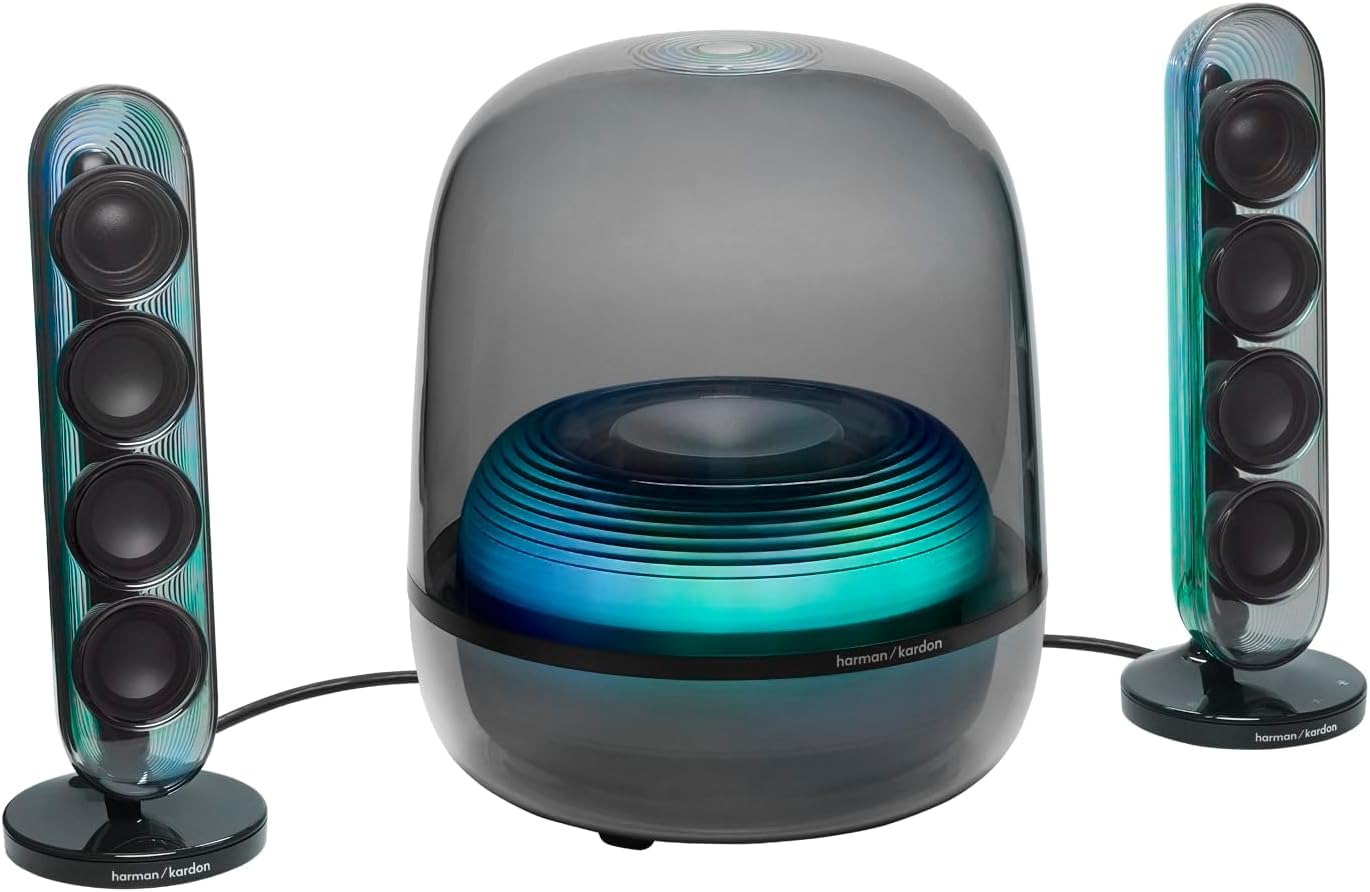 Harman Kardon スピーカー 本体 ブラック Amazon.co.jp: Harman Kardon SoundSticks 5 ブラック HKSOUNDSTK5BJN