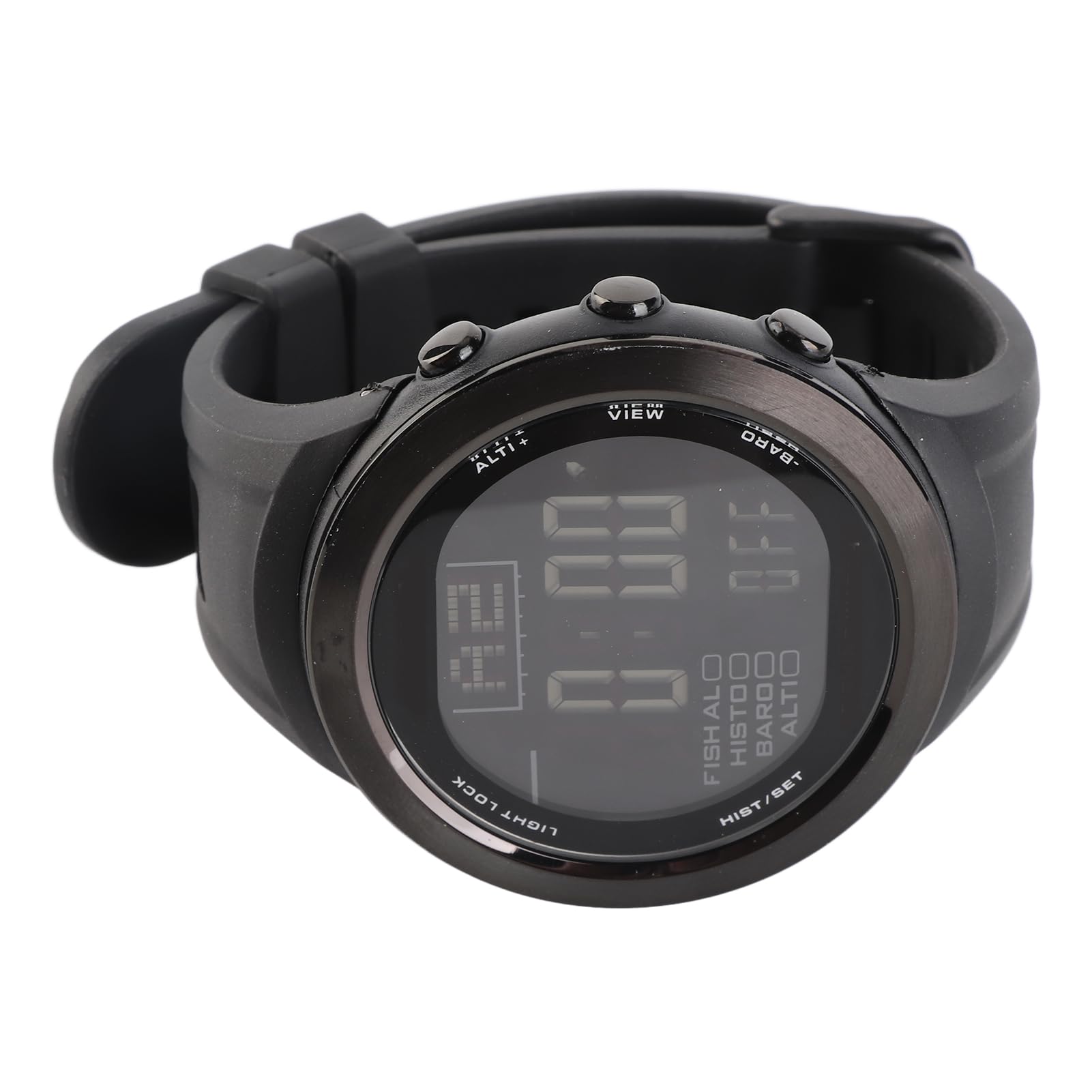 Orologio Barometro da Pesca Altimetro Impermeabile Multifunzionale per Pescatori con in Acciaio