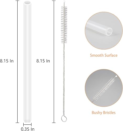 Miniatura 2 de Pajitas de repuesto compatibles con botella de agua Contigo Ashland 2.0 a prueba de fugas de 24 onzas y 32 onzas (paquete de 6)