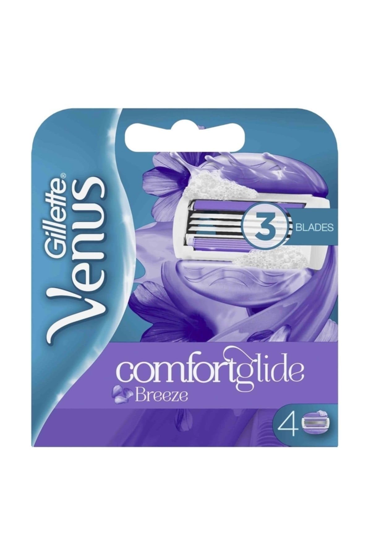 Gillette Venus-Breeze Comfortglide Kadın Yedek Tıraş Bıçağı 4'lü Yeni Paket