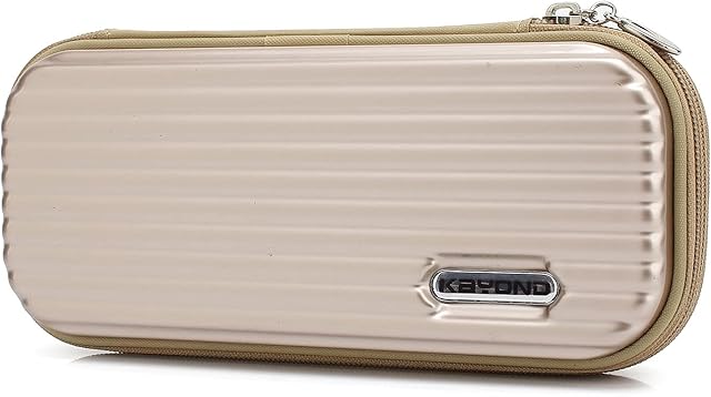kayond Hard Pencil Case PC Hard Shell case for Executive Fountain Pen,Ballpoint Pen,Stylus Touch Pen (Gold)