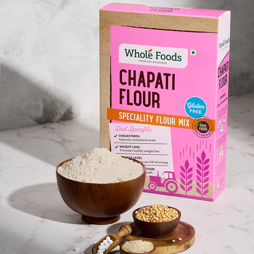Whole Foods Gluten Free | Chapati Mix Flour | 1Kg