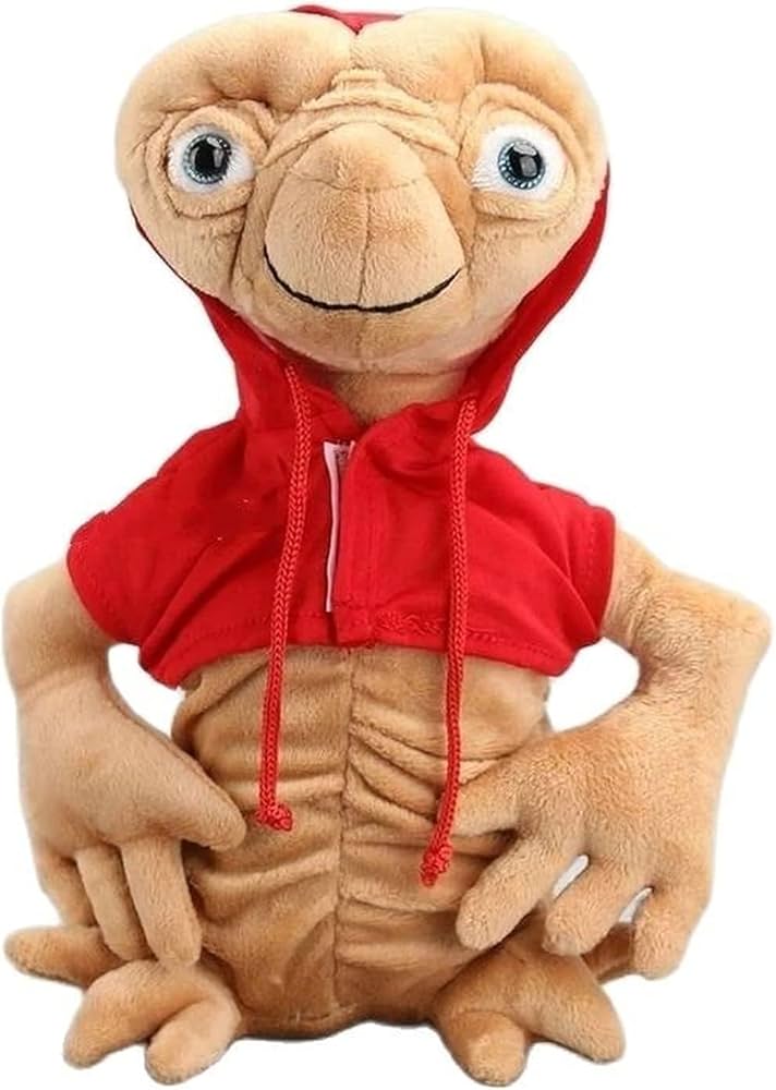 レア当時物　E.T.ぬいぐるみ レア E.T. ぬいぐるみ 30㎝ 可動域あり レトロ - メルカリ