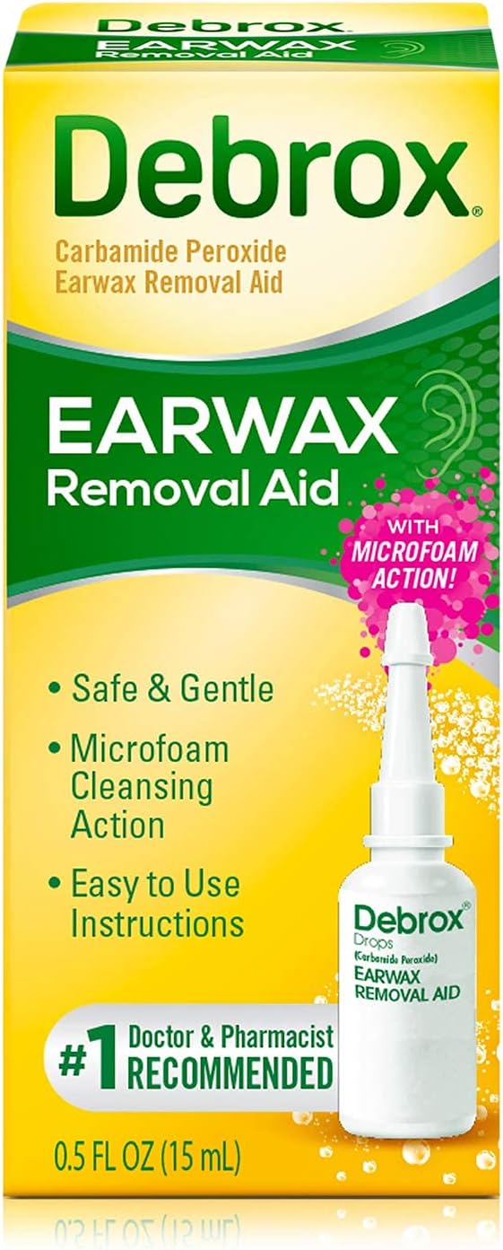 DebroxDrops earwax Removal Aid drops,1/2 FL OZ
