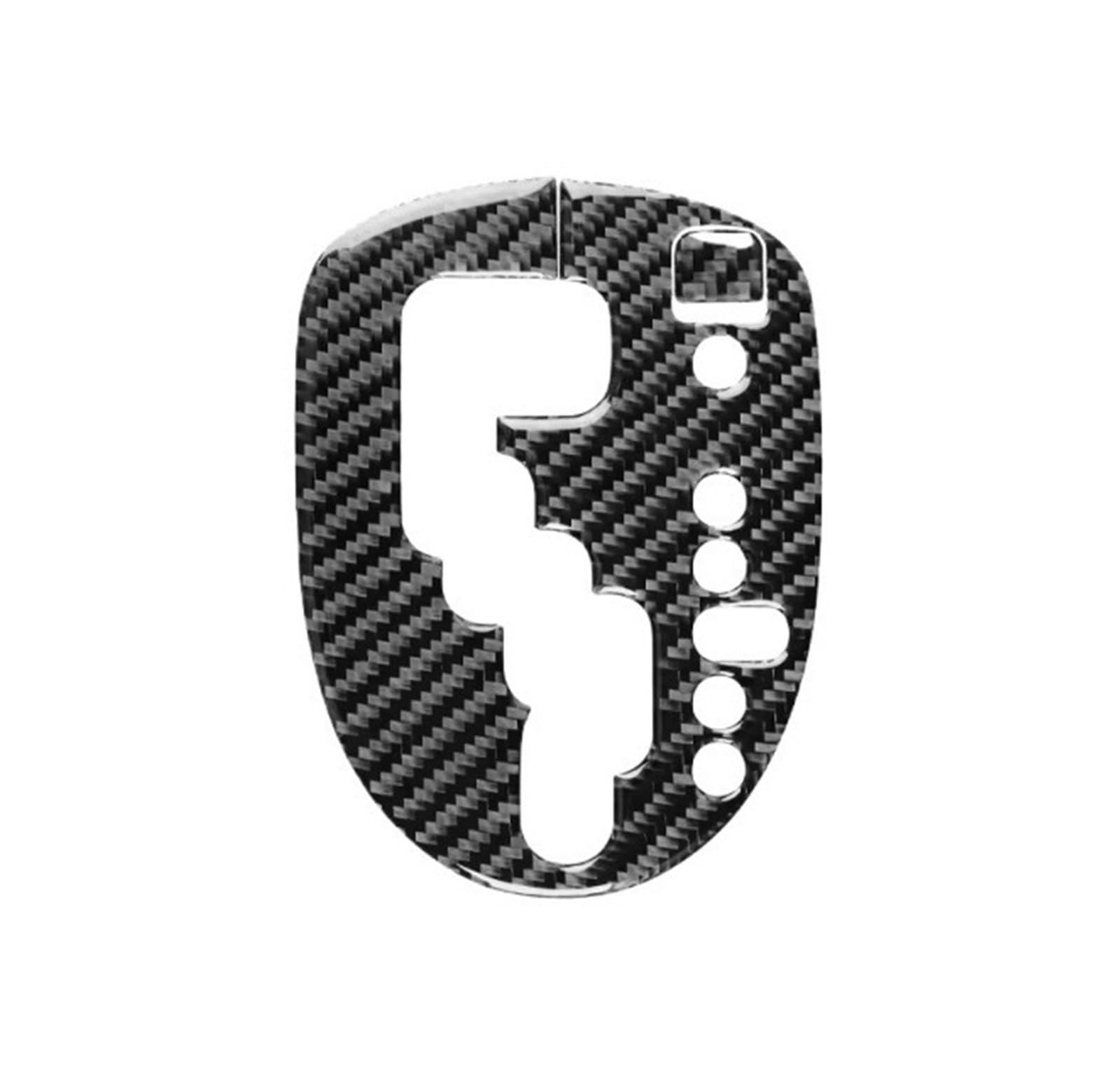 Interior Styling Sticker Carbon Fiber Car Gear Shift Panel Sticker for Toyota for Yaris 2006 2007 2008 2009 2010 2011 LHD RHD Accessories Decoration(for RHD Black Inner)