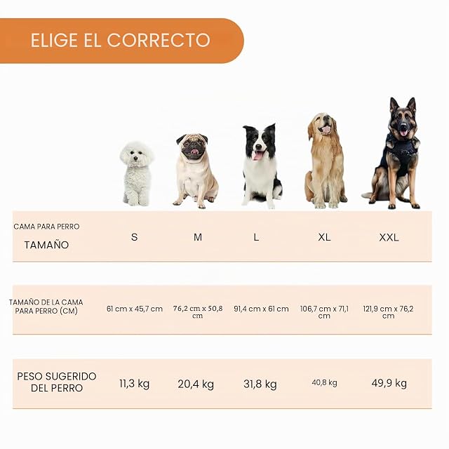 Foto 7 de 8 de VANKEAN Dog Bed Reversible,Stylish 48" Pet Mattress, Water Proof Linings