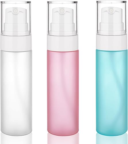 Botella pulverizadora de niebla fina de 2 oz2.0 fl oz, paquete de 3 botellas de plástico para aplicar maquillaje, aprobadas por la TSA, botellas disponible en Yaxa Peru