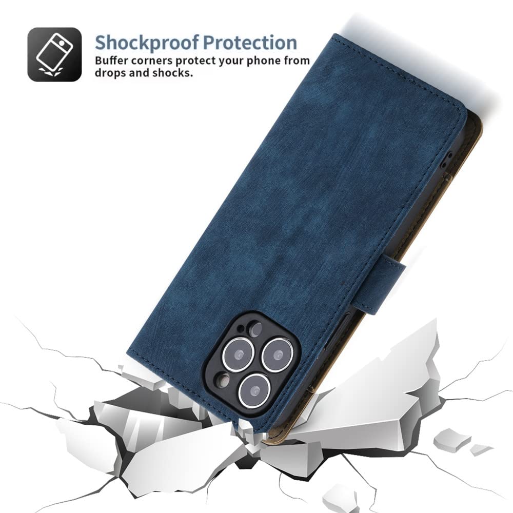 Funda de Cuero para teléfono para iPhone 14 13 12 11 Pro XS MAX XR X 8 7 6 6S Plus SE 3 2022 2020 Tarjetas magnéticas a Prueba de Golpes, marrón, para iPhone XR