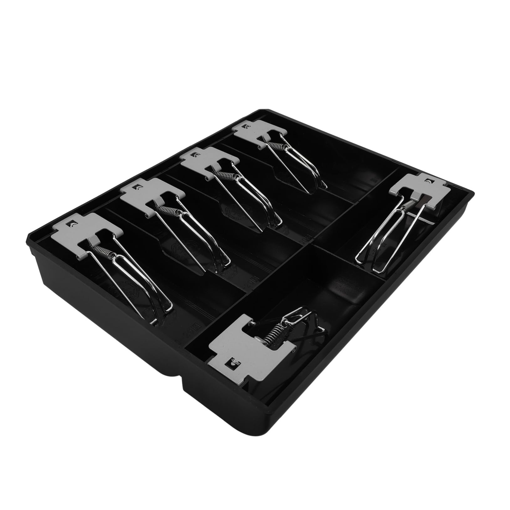 OSALADI Registratore Cassa Scomparti Per Monete e Banconote Accessorio Per Registratore Cassa Compatto e Durevole Per Piccole Imprese Panetterie Ristoranti Supermercati e Negozi