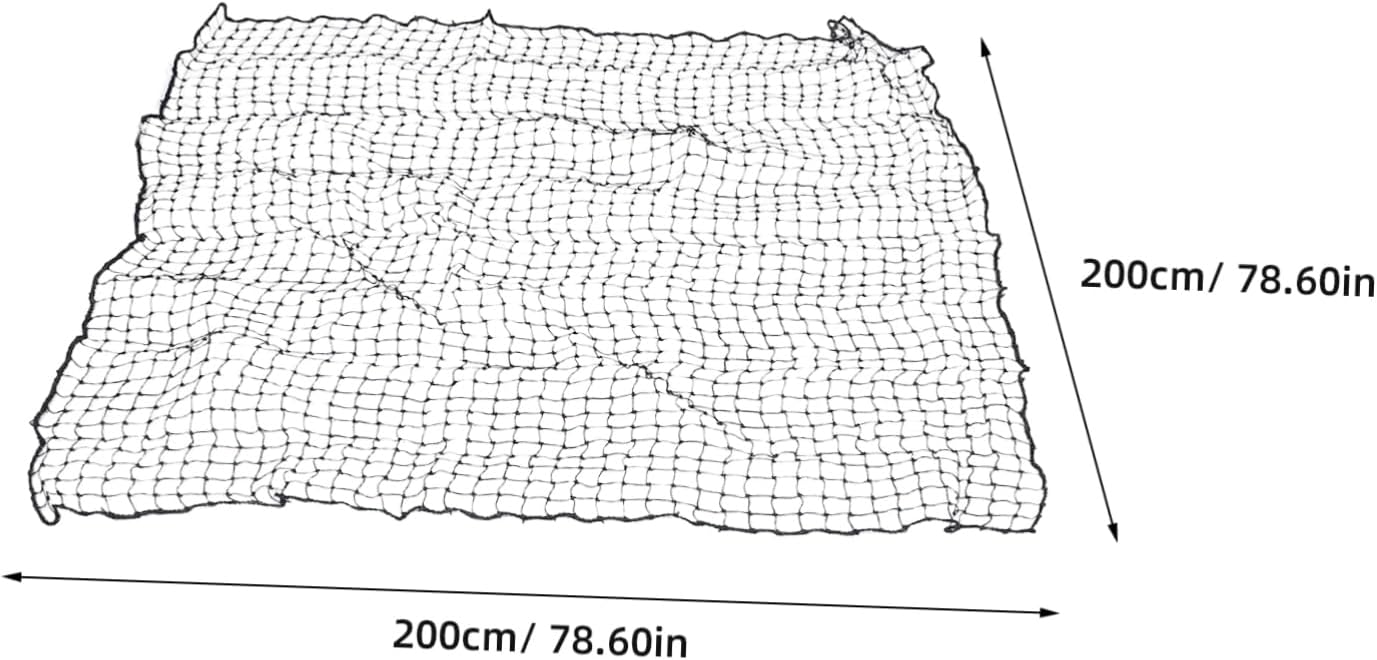 Baseball Training Net Rebound Feature Portable Sturdy Design for Indoor and Outdoor Use Sports Barrier Net for Hitting and Fielding Practice for Youth and Adults