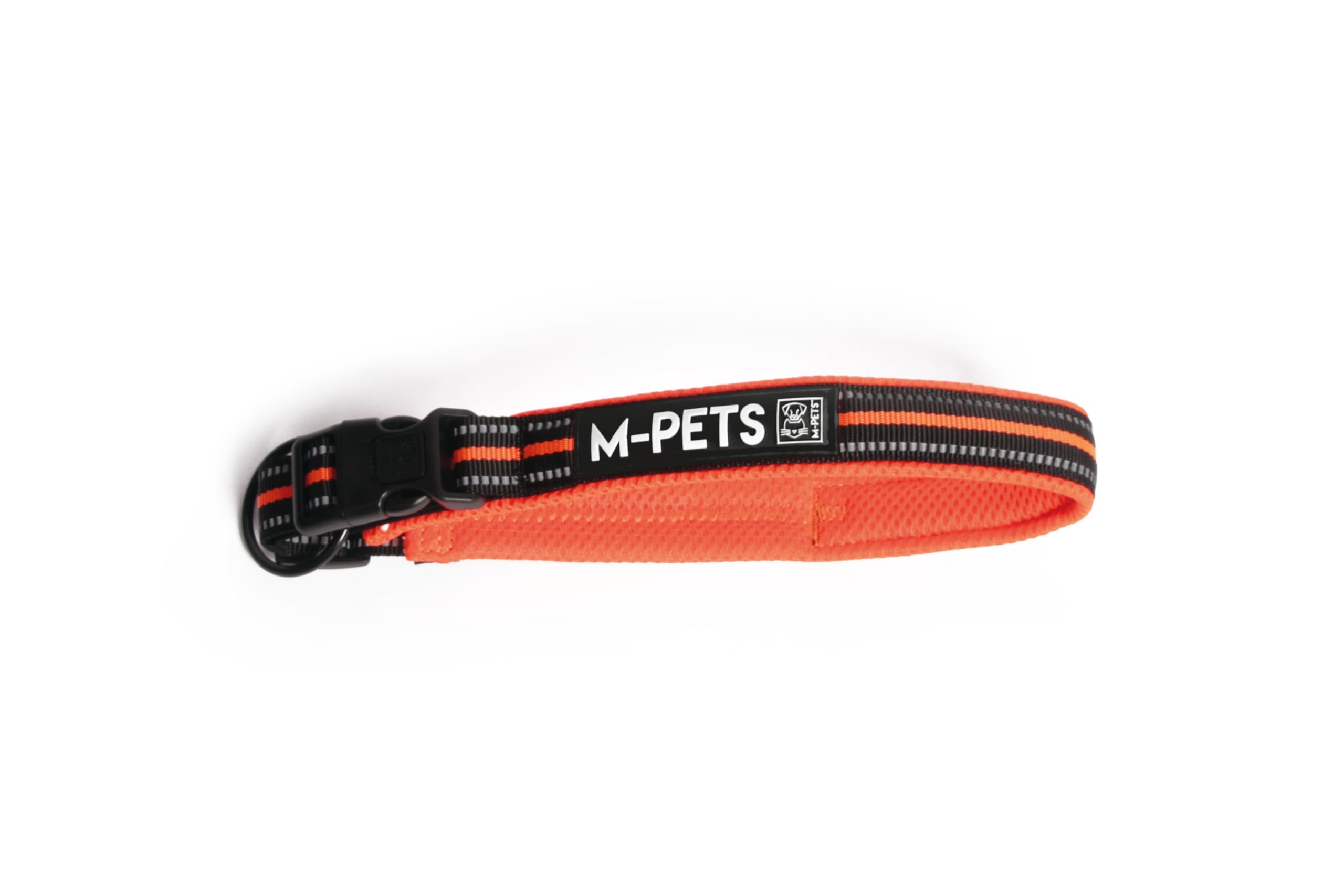 M-PETS HIKING REFLEKTÖRLÜ SOFT BOYUN TASMASI ORANGE (S)