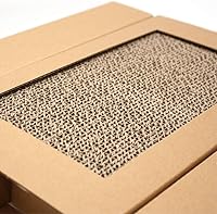 Vista 3 de Croci Rascador de cartón para gatos, 19.7 x 15.0 x 13.8 in