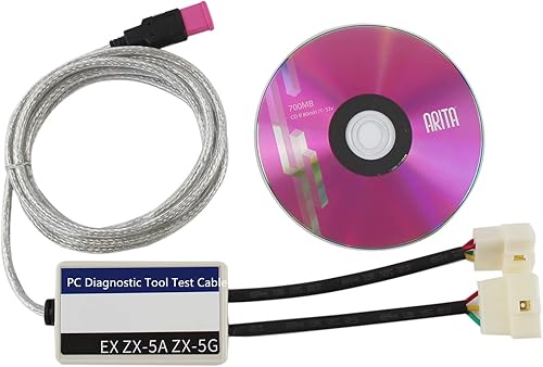 SINOCMP Herramienta de diagnóstico de PC para Hitachi EX y ZX serie Excavadora Hitachi Herramienta de diagnóstico Cable de prueba V 2.48
