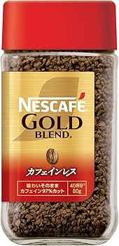 NESCAFÉ GOLD BLEND 80g x12　カフェインレス Amazon.co.jp: ネスカフェ ゴールドブレンド カフェインレス 80g