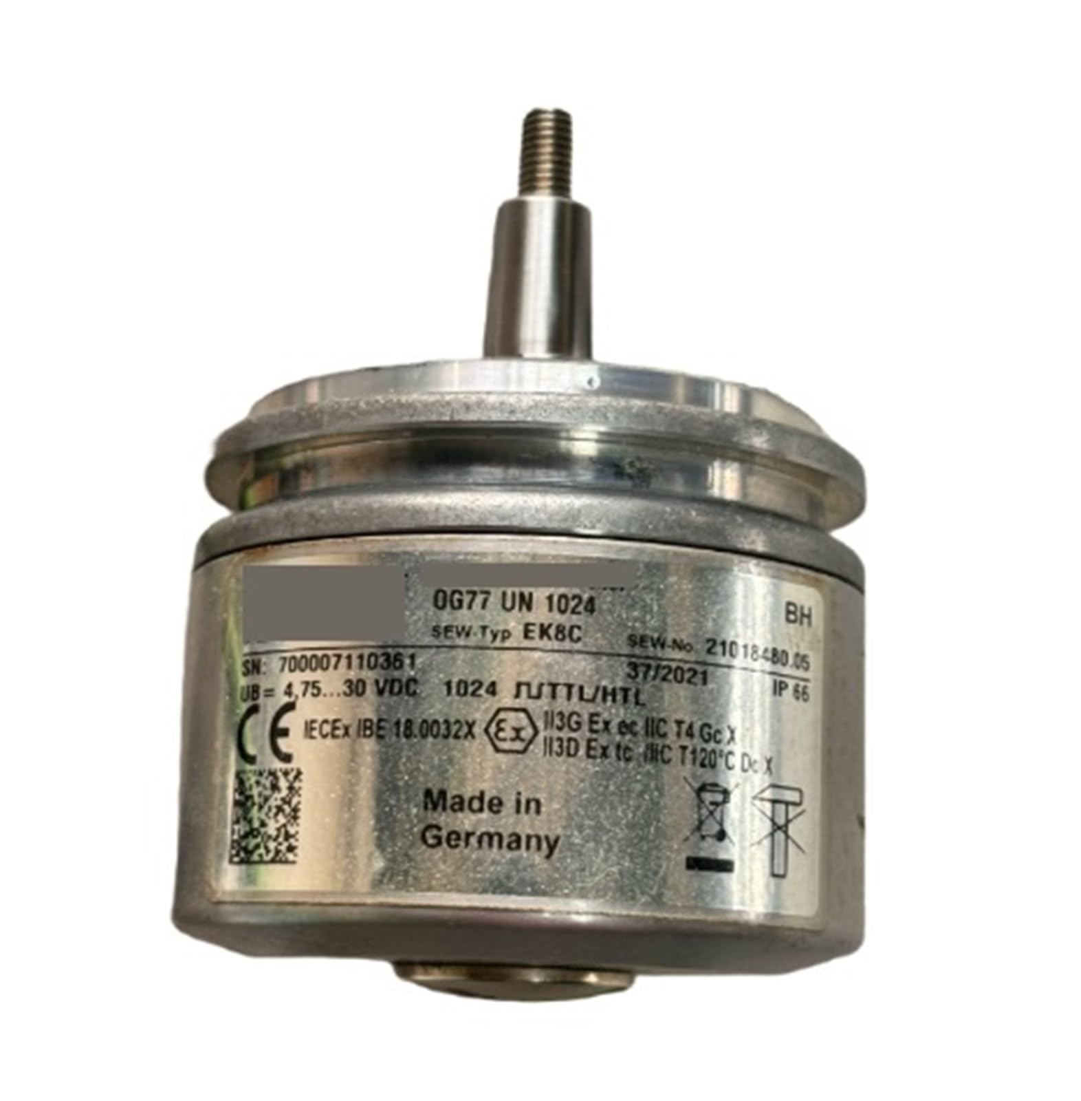 Encodeur EK8C OG77UN1024UN for l'industrie, la fabrication