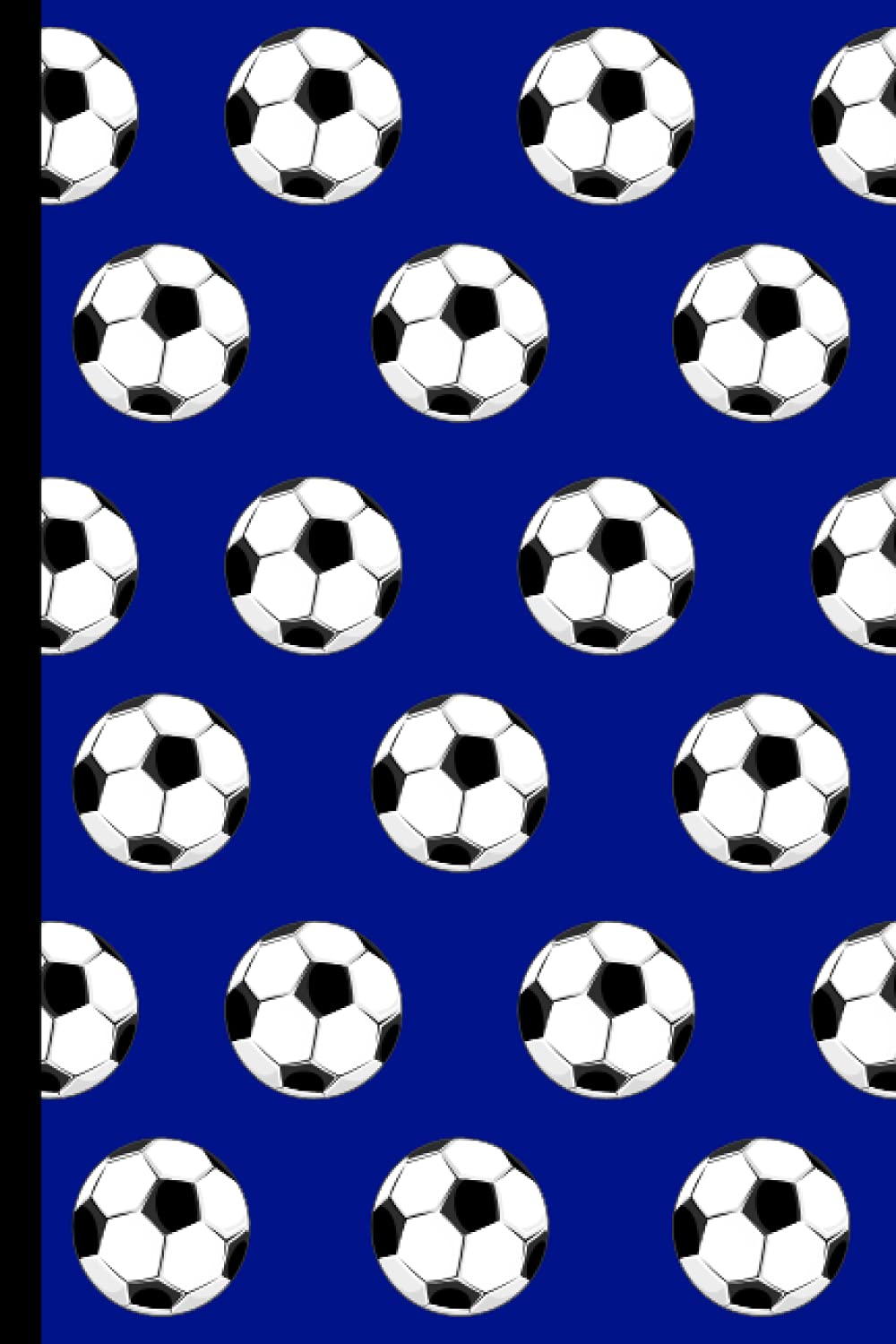 Football Notebook Lined Notepad Journal Diary Jotter in Chelsea FC Blue | 100 pages | 6"x9" | 6x9 inches