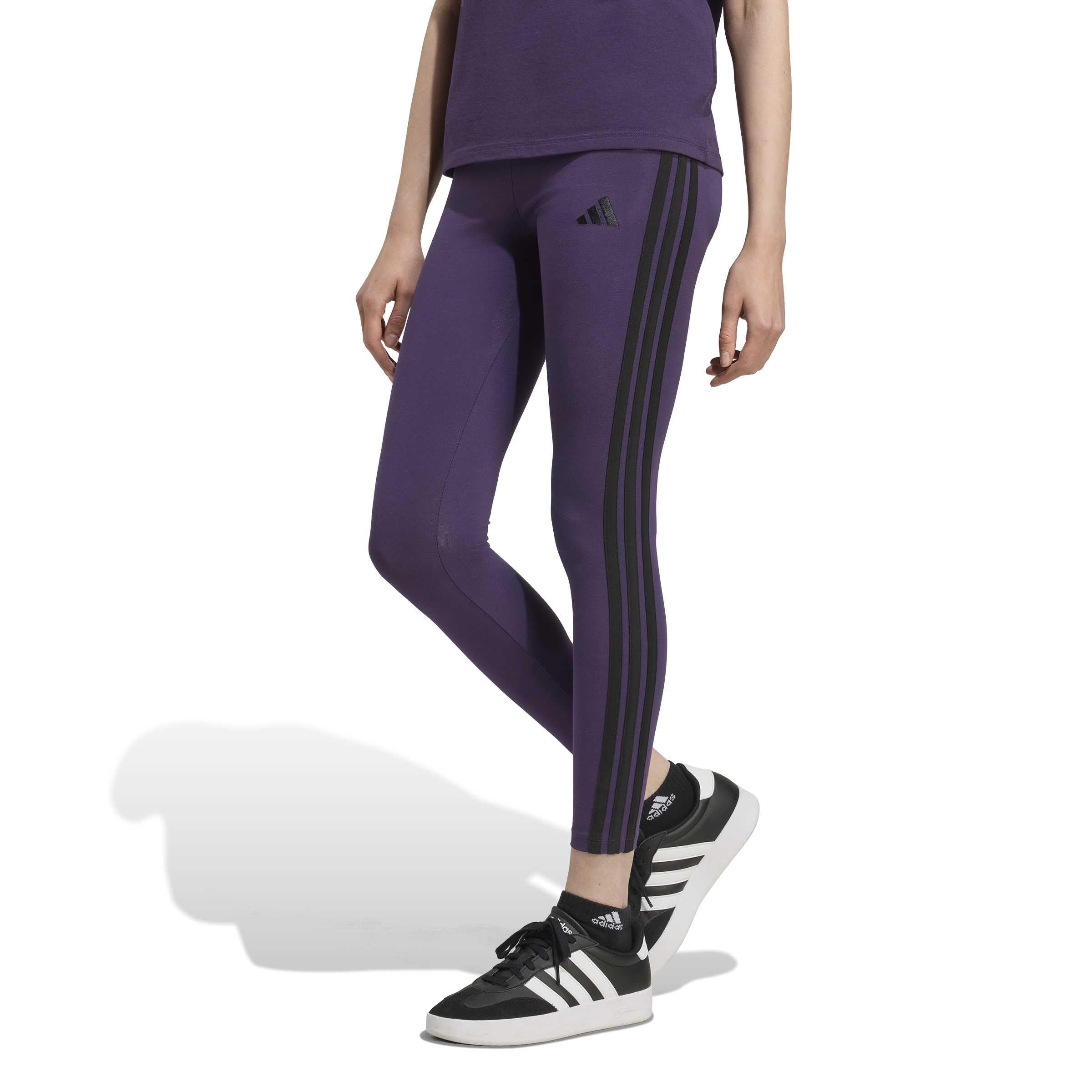 adidas Women's Essentials 3-Stripes Cotton Leggings
