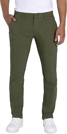 X RAY Stretch Slim Fit Golf Pants Men with Pockets - Tapered Lightweight Mens Golf Pants Available in 30-38