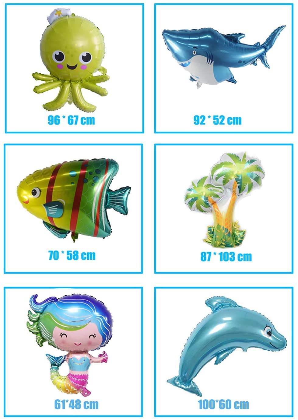 Party Corner Ocean Theme Birthday Party Decoration Box Ocean Themed