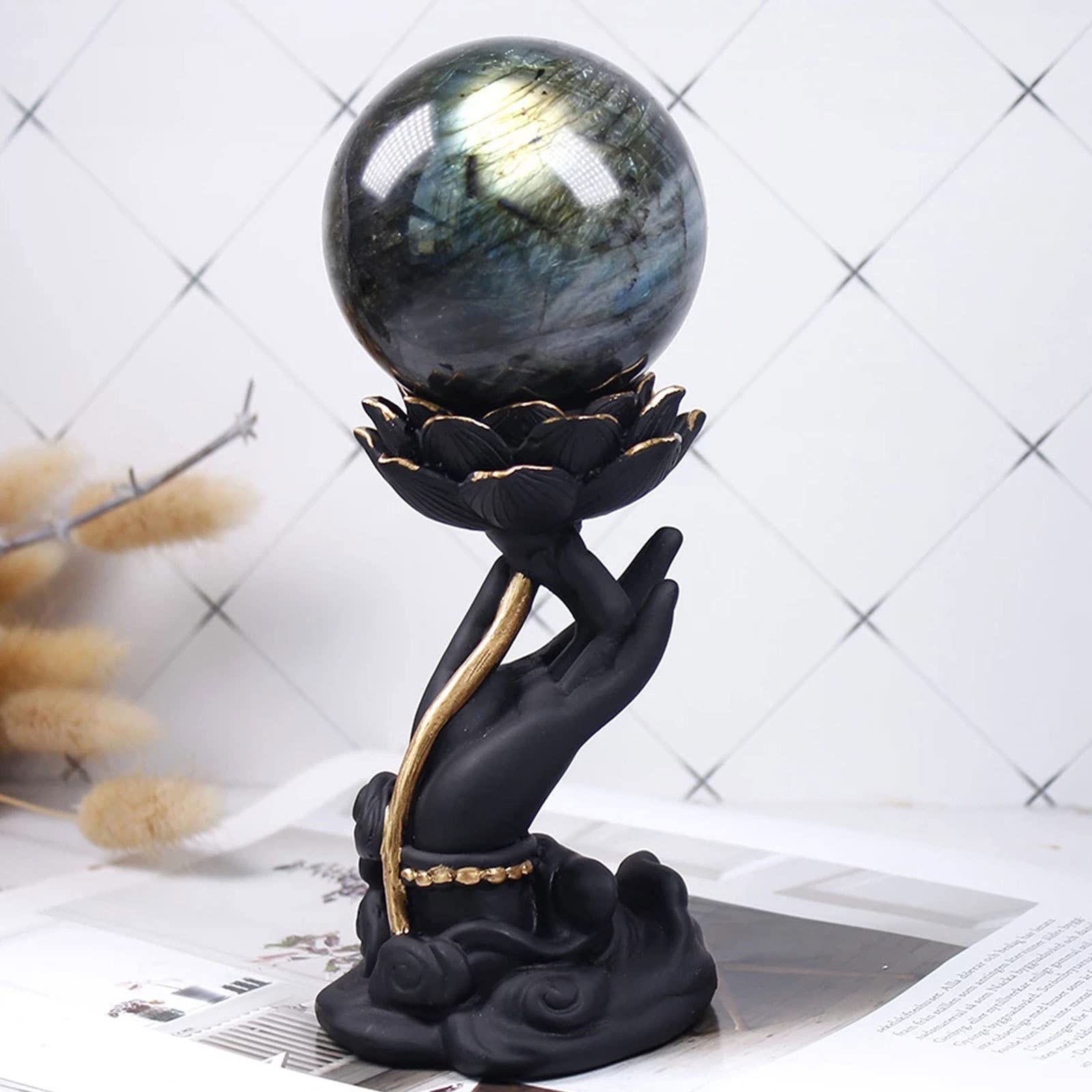大玉 天然ラブラドライトスフィア 80mm ポリッシュ Amazon.co.jp: 天然ラブラドライト球 ポリッシュクォーツ