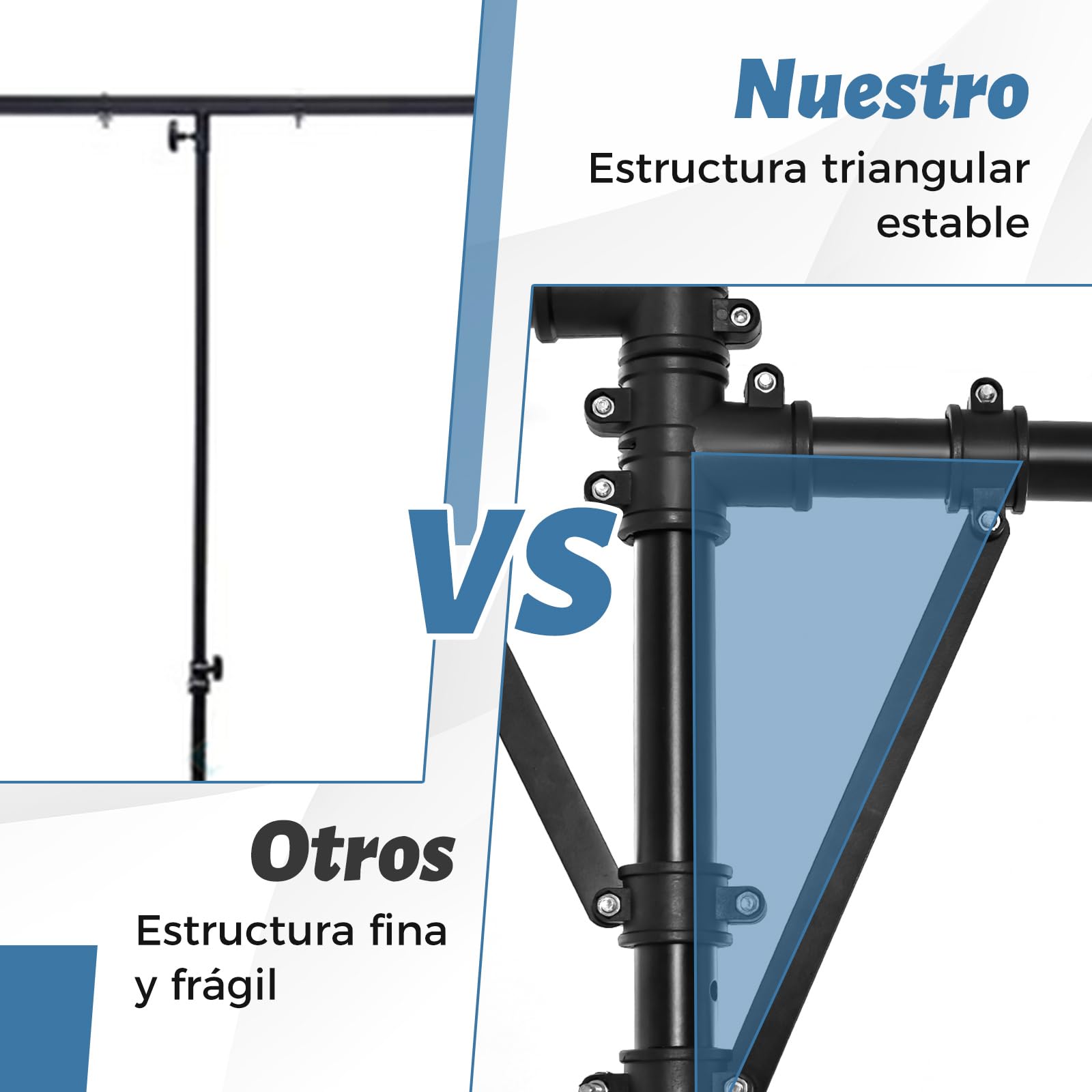 COSTWAY Soporte de Luz Móvil, Soporte de Luces LED con Múltiples Brazos, Trípode de luz Carga 40 kg, Ajuste de Altura, Trípode Portátil para Luces en Forma de T para Obras de Teatro, Fiestas
